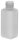 Square bottle HDPE natural, GL25, various sizes, without cap (sold separately)